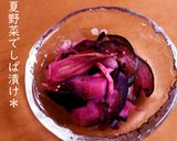 夏野菜で柴漬け★梅酢で作り方10写真