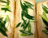 味噌マヨチーズの薄揚げ焼き作り方2写真
