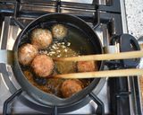 金ごま香る♪ごまあんの揚げ団子作り方7写真