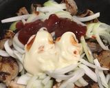 簡単！鶏もものマヨトマチーズ焼き！卵のせ作り方3写真
