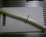 長ネギだけでハマルおつまみ作り方1写真
