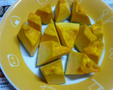 煮るのは5分！かぼちゃと豚こまの煮物♪作り方1写真