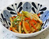 マカロニと野菜のさっぱりドレッシング和え作り方6写真