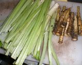 今しか食べれない！！若ごぼうの炒め煮作り方2写真
