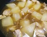 冷熱対応☆冬瓜と鶏肉の煮物☆夏バテにも作り方12写真
