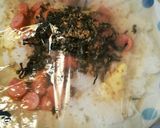 フライパンを使わない塩昆布マヨチャーハン作り方3写真