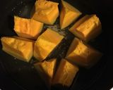 甘いかぼちゃの煮物作り方1写真