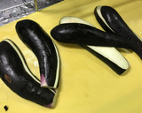 茄子とひき肉とピーマンの甘辛炒め作り方1写真