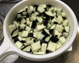 茄子とひき肉とピーマンの甘辛炒め作り方2写真