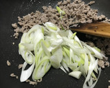 茄子とひき肉とピーマンの甘辛炒め作り方5写真