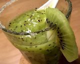 キウイと生はちみつのスムージー☆作り方9写真