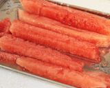 すいすい*スイカのロールケーキ作り方38写真