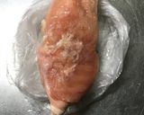 楽ちんサラダチキン(炊飯器/冷凍胸肉)作り方1写真
