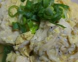 おっさんのシラスと豆腐の柳川風作り方4写真
