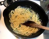 アッサリ！しらすと、たらこのパスタ作り方3写真