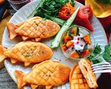 同じ生地で！米粉ワッフル＆パンケーキ作り方17写真