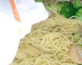 えびとブロッコリーの明太ぺペロン作り方5写真