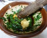 モロヘイヤの麺つゆ生姜ソース作り方2写真
