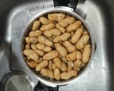 生落花生の塩ゆで作り方2写真
