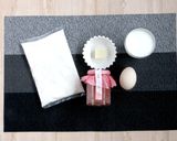 ふわふわ食感 桜シロップのホットケーキ作り方1写真