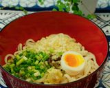 ゆでずに簡単! 流水麺で冷やしうどん作り方4写真