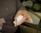 中国家庭の皮から作る水餃子作り方9写真