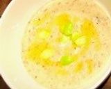 これから旬の枝豆ポタージュそばの実入り作り方5写真
