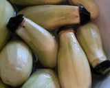揚げ茄子 利休浸し作り方1写真