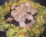 ネギと海老の崩し豆腐作り方4写真