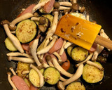 簡単♪茄子としめじのソテー（マヨ醤油）作り方3写真