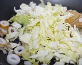 節約ランチ♪お好み風オムライス作り方2写真