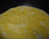 節約ランチ♪お好み風オムライス作り方4写真