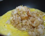 節約ランチ♪お好み風オムライス作り方5写真
