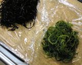 ✿ひじきと茎ワカメのしゃきしゃきサラダ✿作り方1写真