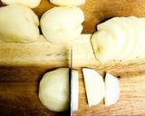 玉ねぎとじゃがいもの味噌汁作り方2写真