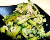 時短！美味しい！ゴーヤとツナの簡単炒め作り方4写真