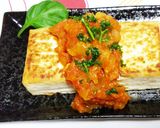 豆腐ステーキ☆トマトと玉ねぎのソース作り方4写真