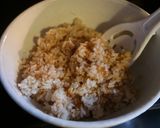 鶏チャーシューと卵の親子チャーハン作り方10写真