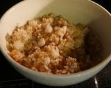 鶏チャーシューと卵の親子チャーハン作り方9写真