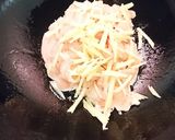 鶏ピー炒め作り方2写真