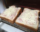 シーチキンとチーズのっけた食パン作り方3写真