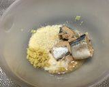 鯖缶ハンバーグ☆汁ごと全部で☆照り焼き風作り方2写真