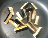 NASU炒め入れ土星盛りカレー作り方3写真