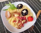 かわいい♪ホイミスライムの白玉パスタ作り方9写真