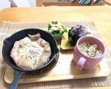 スキレットでひまわりみたいな卵焼き♬作り方10写真