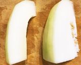 煮汁も飲み干す冬瓜の煮物作り方1写真