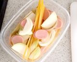レンジで簡単☆チーズナポリタン作り方1写真