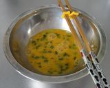 ニラたっぷり☆だし巻き卵作り方3写真
