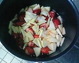 ✿イチゴとリンゴのmixジャム✿作り方3写真