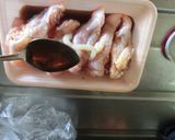 鶏の手羽元であぶり焼きチキン作り方3写真